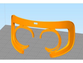 pimax 5k 8k gözlük camı çerçeve 3d print model - Mito3D