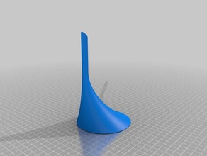 funnel watering flower accessories 3d print model - Mito3D