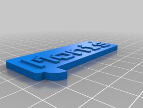 monis paralar rozetleri özelleştirilmiş 3d print model - Mito3D