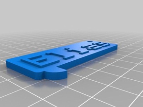 elias personalizado 3d print model - Mito3D
