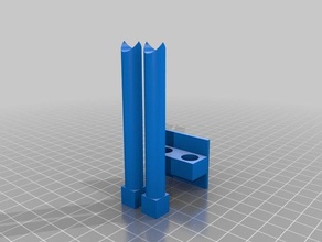 my customized z axis alignment posts 3d print model - Mito3D