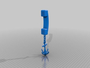 keychain survey institute cancer keychains 3d print model - Mito3D