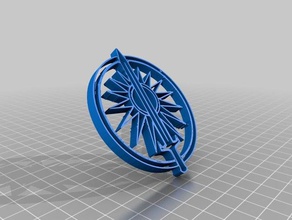 davion Haus-logo mechwarrior Haus online 3d print model - Mito3D