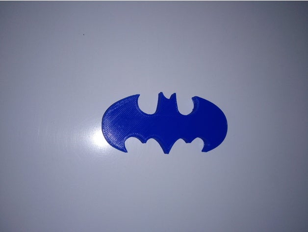 batarang imán signos logotipos 3D print model - Mito3D