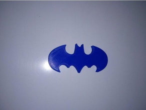 batarang magnet signs logos 3d print model - Mito3D
