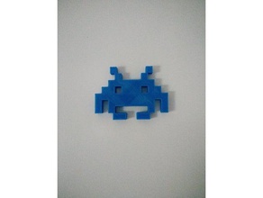 space invader signs logos 3d print model - Mito3D