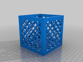 my customized parametric container pantry shelf containers 3d print model - Mito3D
