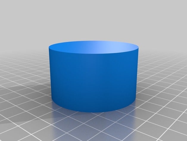 kop voor callibratiepen 50mm math angepasst 3D print model - Mito3D