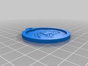 lithopane test keychains customized 3d print model - Mito3D