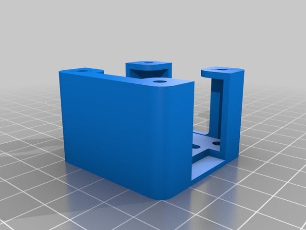 endercr10 x-tope terminal 3mm de la compuerta 3d impresión 3D print model - Mito3D