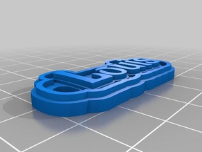 louis llaveros personalizado 3d print model - Mito3D