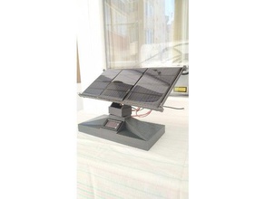 solar tracker robotics 12v arduino nano panel power system 3d print model - Mito3D