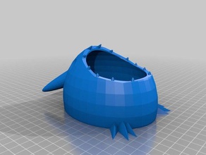 dwarf hamster bath - monster funny pet pets 3d print model - Mito3D