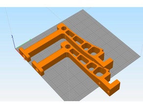 portabobine - più a lungo porta bobina 3d print model - Mito3D