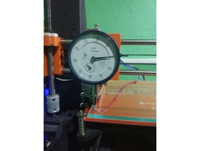 suporte para rel gio comparador Stampa 3d prove calibra o la calibrazione indicatore di linea graber della stampante prusa i3 relogio 3d print model - Mito3D