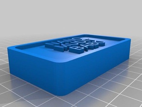 my customized licence plate remix 3d print model - Mito3D