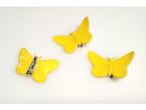 libertà catalano prigionieri politici butterffly pin gioielli farfalla solidarietà 3d print model - Mito3D