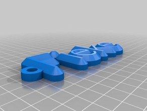 fieke organização personalizado 3d print model - Mito3D