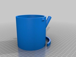 watering can outdoor garden 3d print model - Mito3D