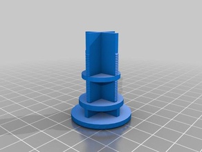 lixo anexo substituição partes fixação poubelle 3d print model - Mito3D