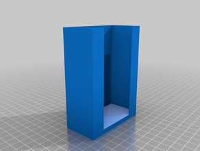 porte telephone 3d print model - Mito3D
