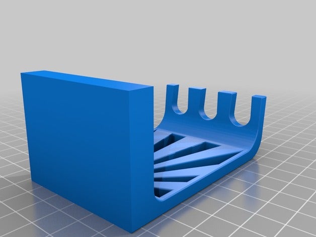 brosse à dents électrique support de la tête stand porte-brosse 3D print model - Mito3D