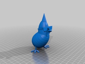 party duck 3d printing 3d print model - Mito3D