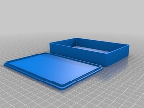 meine angepasste parametrische Projekt-box Elektronik 3d print model - Mito3D
