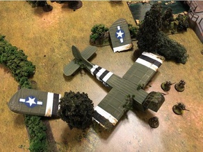 l'usaf insignes de pochoirs passe-temps les miniatures avions guerre ww2 l'avion 3d print model - Mito3D