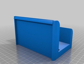 2 layer shelf containers 3d print model - Mito3D