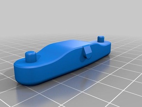 peg perego maniglia di estensione pulsante altri baby carrello 3d print model - Mito3D
