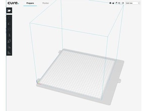 railcore cura json perfil 3d de la impresora partes railcore2 3d print model - Mito3D