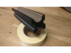 spine rounding tool balsa 3d printing airfoil angle edge foam hobby naca rc plane sander sanding block tlatpasot wing 3d print model - Mito3D