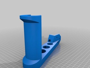 2040 support de bobine prusa ours mirrow 3d print model - Mito3D