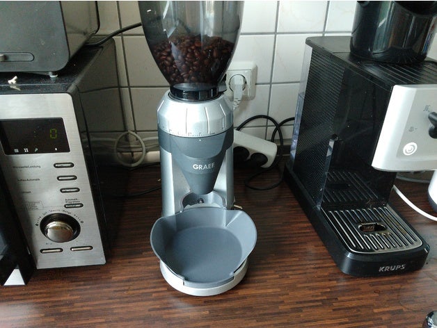 graef cm 800 Kaffee-Sammler cm800 Kaffeemühle 3D print model - Mito3D