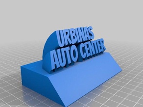 urbinas center2 office personalizado 3d print model - Mito3D