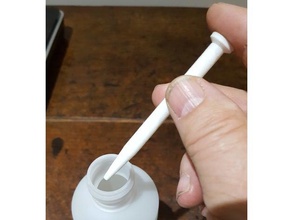 finger pipette pipet bathroom micropipette syringe 3d print model - Mito3D