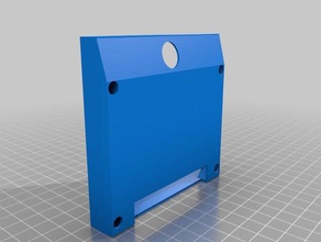 ender 3 pro tampa traseira do lcd 3d a impressora os acessórios ender3 de caso atualização 3d print model - Mito3D