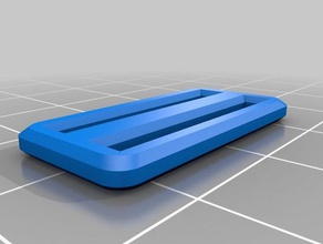 tri glide bords cassés 3 pièces personnalisé 3d print model - Mito3D