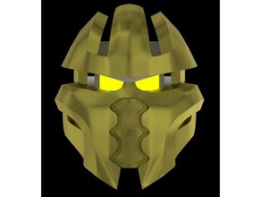 kanohi avohkii noble de la máscara luz msw41 variante bionicle lego compatible las máscaras 3d print model - Mito3D