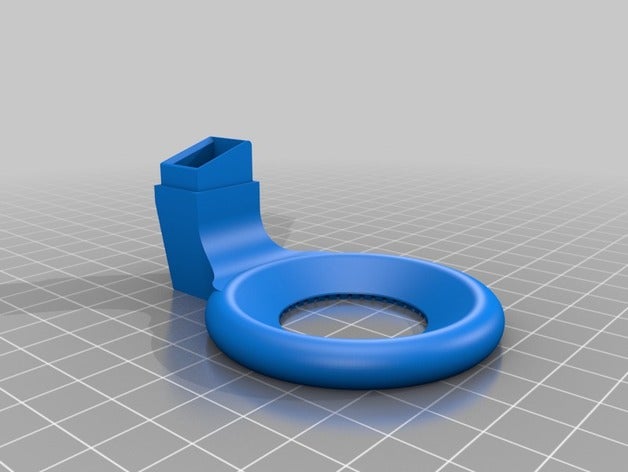 anet-a8 fan-duct star-gate fan duct 3d printer parts 3D print model - Mito3D