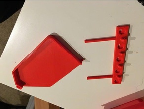 tablero de reciclaje accesorios adaptador divisor los contenedores 3d print model - Mito3D