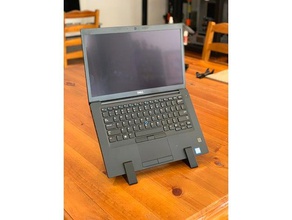 laptop multi stand 3d print model - Mito3D