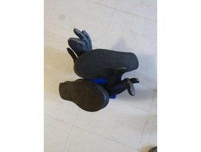 scuba-boot-Handschuh Wäscheständer sport im freien 3d print model - Mito3D
