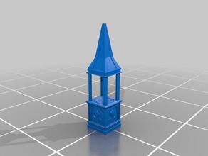de torre fantasia bem edifícios estruturas 3d print model - Mito3D