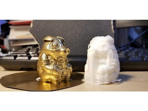 redentore di maiale idolo là del bene male 2 oggetti scena d'oro ubisoft videogioco 3d print model - Mito3D