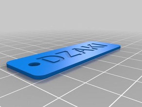 mi personalizados keycha llaveros 3d print model - Mito3D