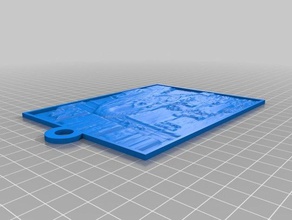 geórgia 2 lithopane 2d a arte personalizado 3d print model - Mito3D