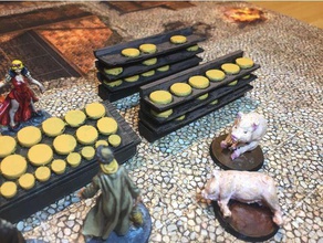 peynir oyuncak oyun aksesuarlar dnd dungeons dragons fantezi pathfinder rol yapma rpg 3d print model - Mito3D