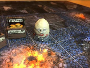 bodur yumurta adam oyuncak oyun aksesuarlar dnd dungeons dragons pathfinder rol yapma rpg 3d print model - Mito3D